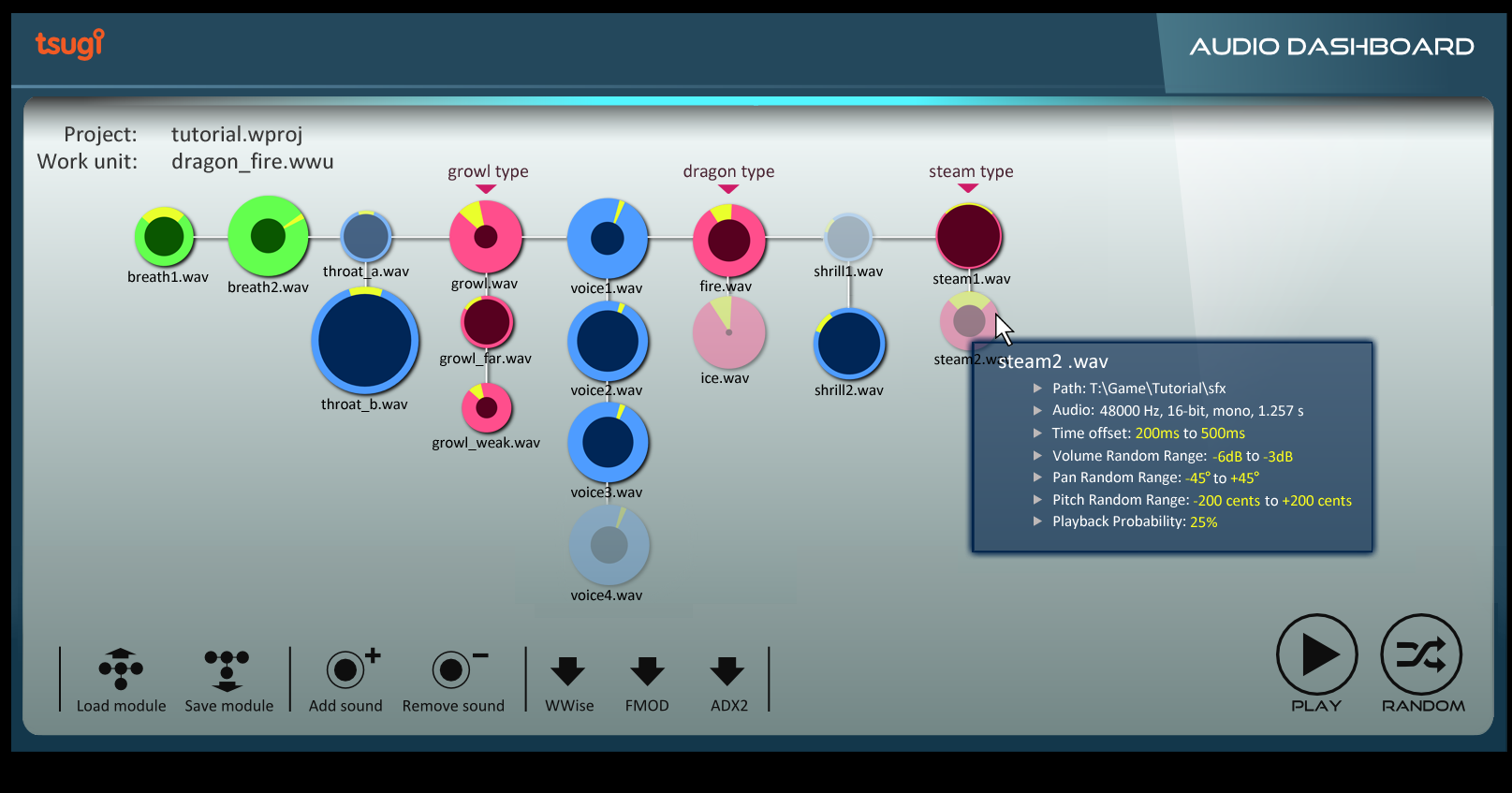 Fmod Sound Bank Generator